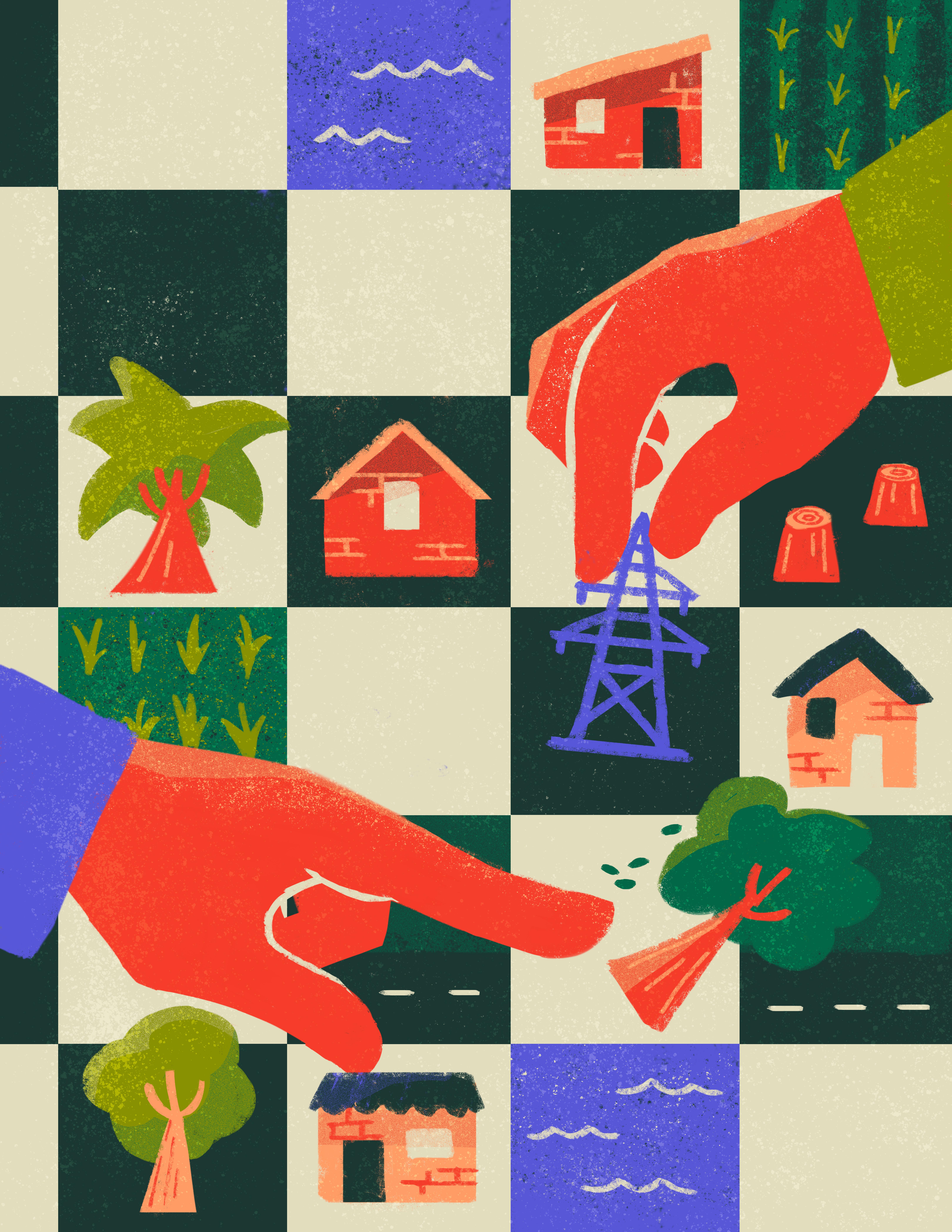 Cover art for PNAS 2026 paper on electoral politics and informal urban settlements